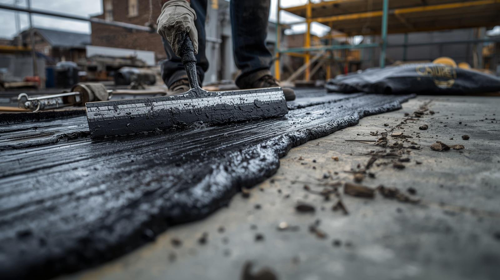 Bitumen waterproofing